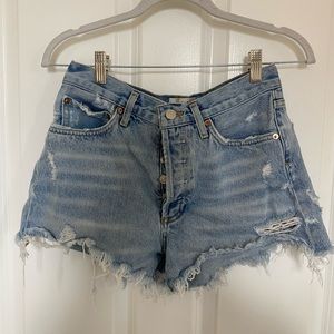 Agolde Parker Highwaisted Jean short